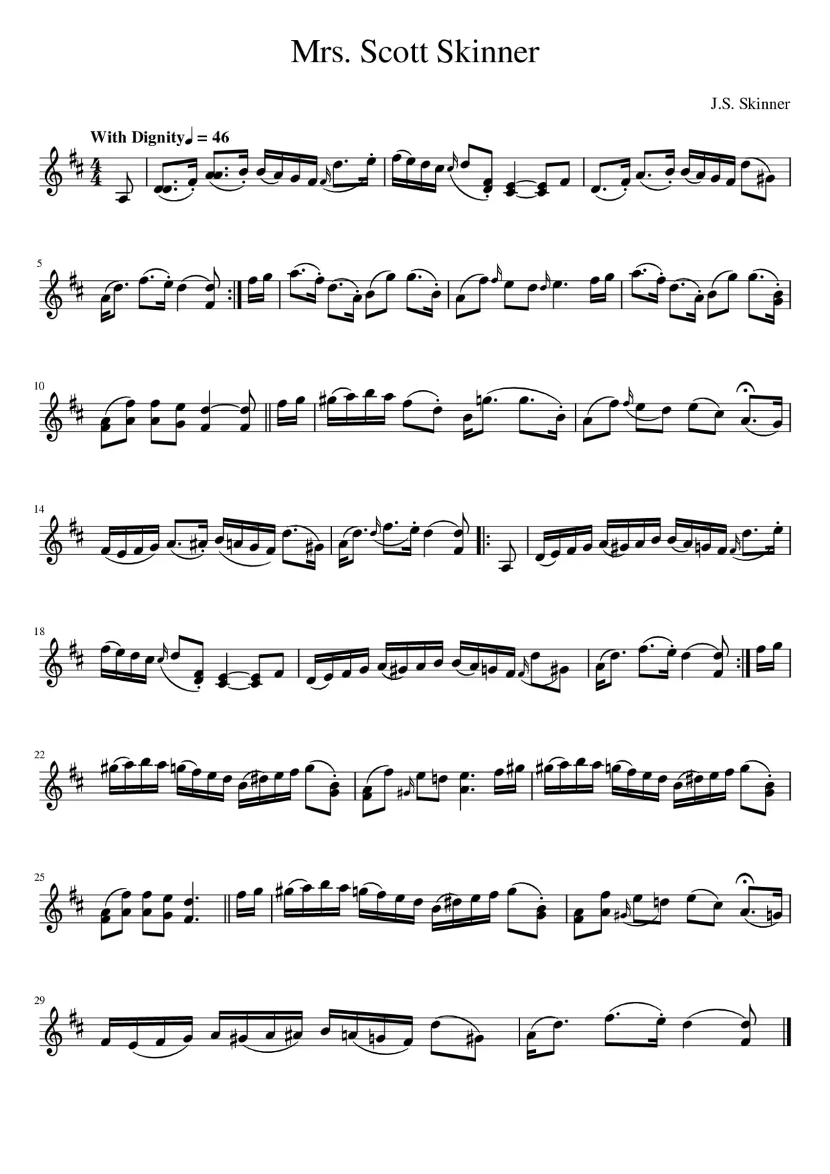 Mrs. Scott Skinner - Page 1