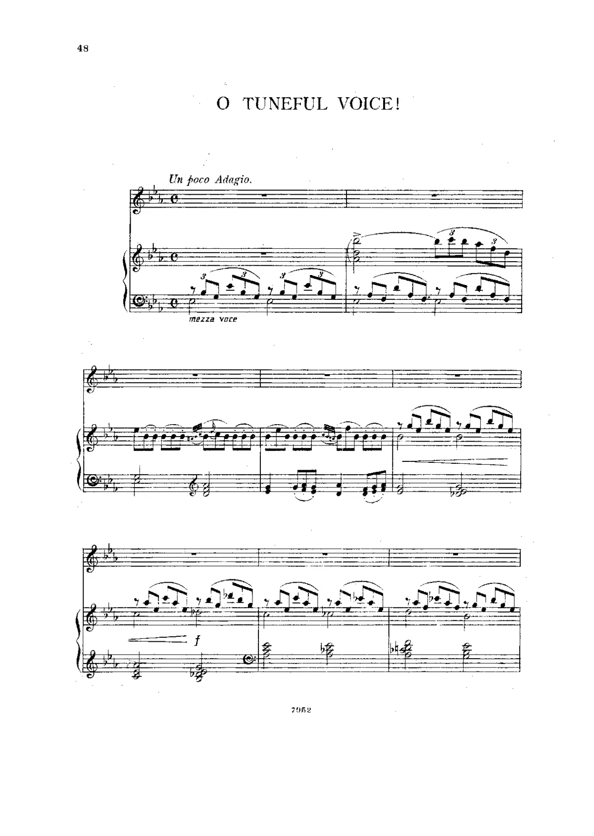 O tuneful Voice - Page 1