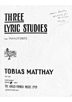 3 Lyric Studies