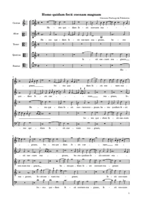 Homo quidam fecit coenam magnam