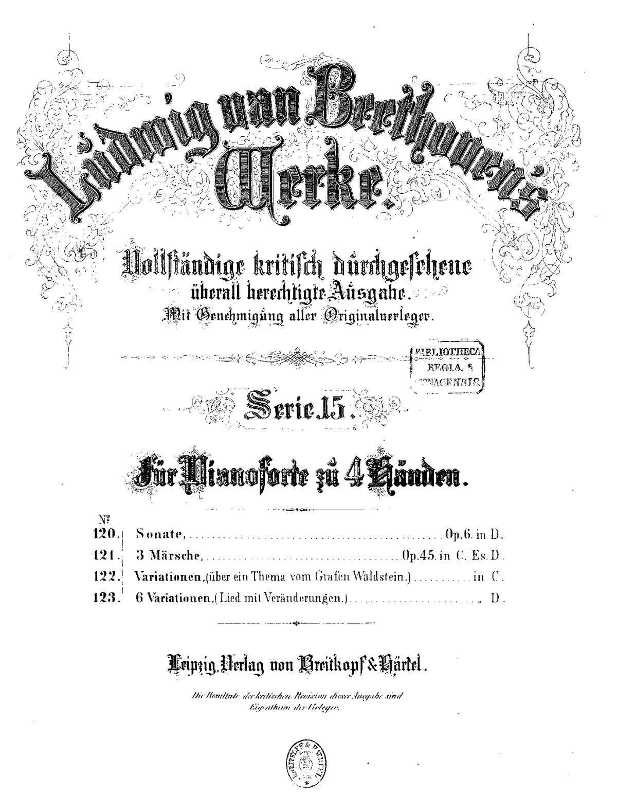 8 Variations on a Theme by Count Waldstein - Page 1