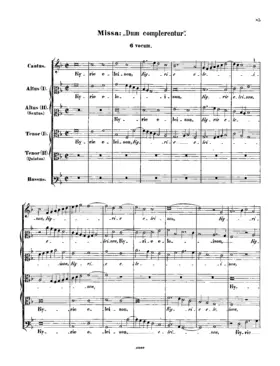 Missa Dum complerentur