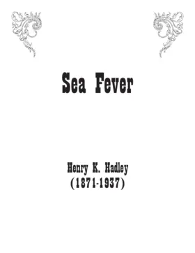 Sea Fever