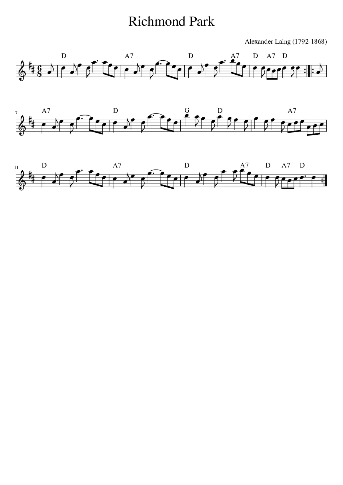 Richmond Park - Page 1