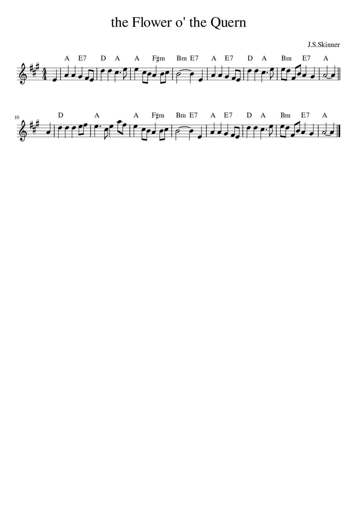 the Flower o' the Quern - Page 1