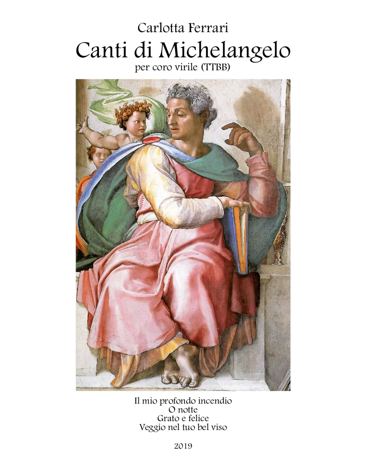 Canti di Michelangelo - Page 1