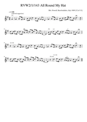 All Round My Hat