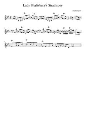 Lady Shaftsbury's Strathspey