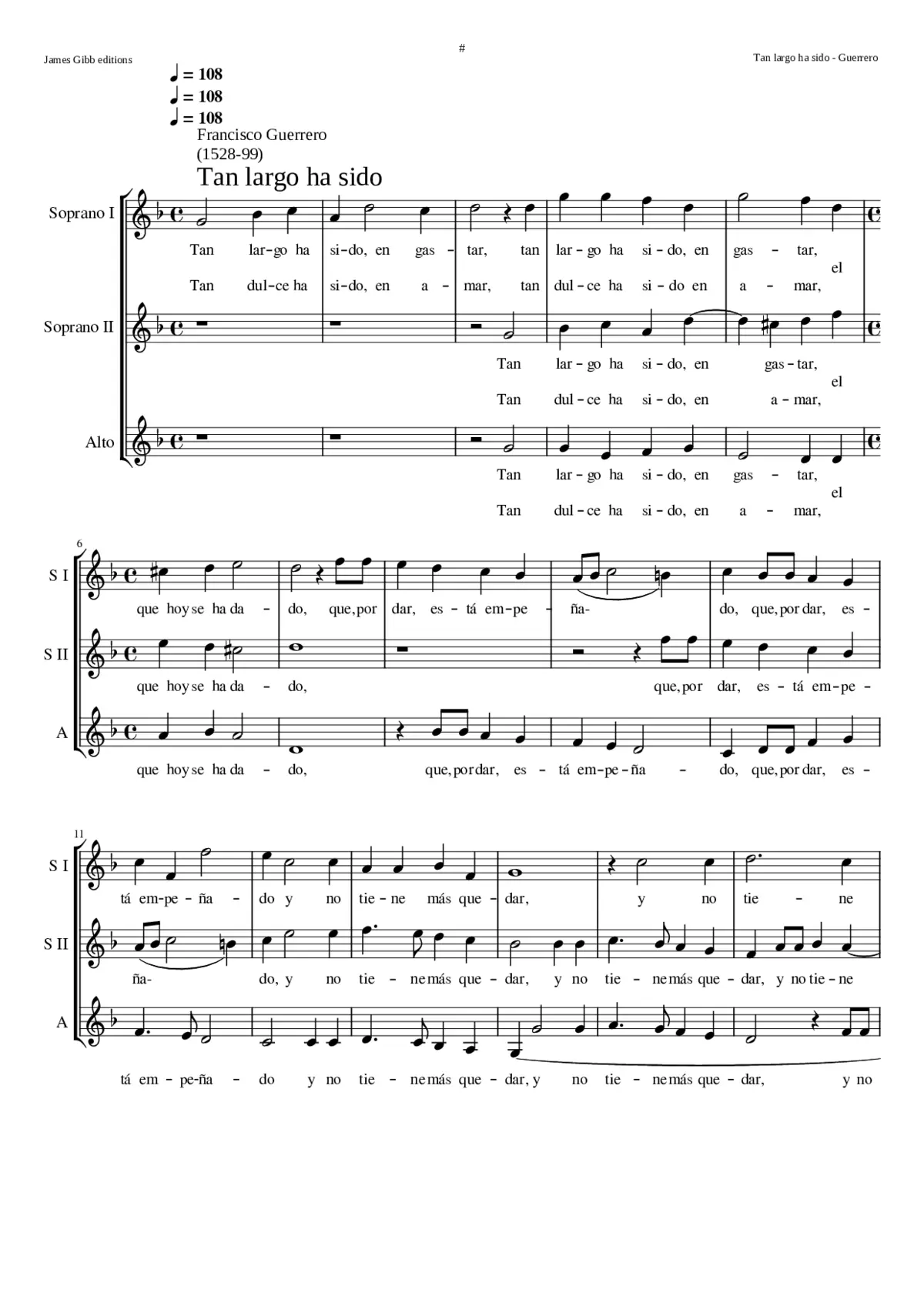 Tan largo ha sido - Page 1