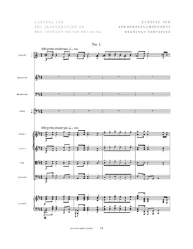 Cantata for the Inauguration of the Student Union Building