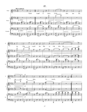 Nicht wandle, mein Licht, Op. 52, No. 17