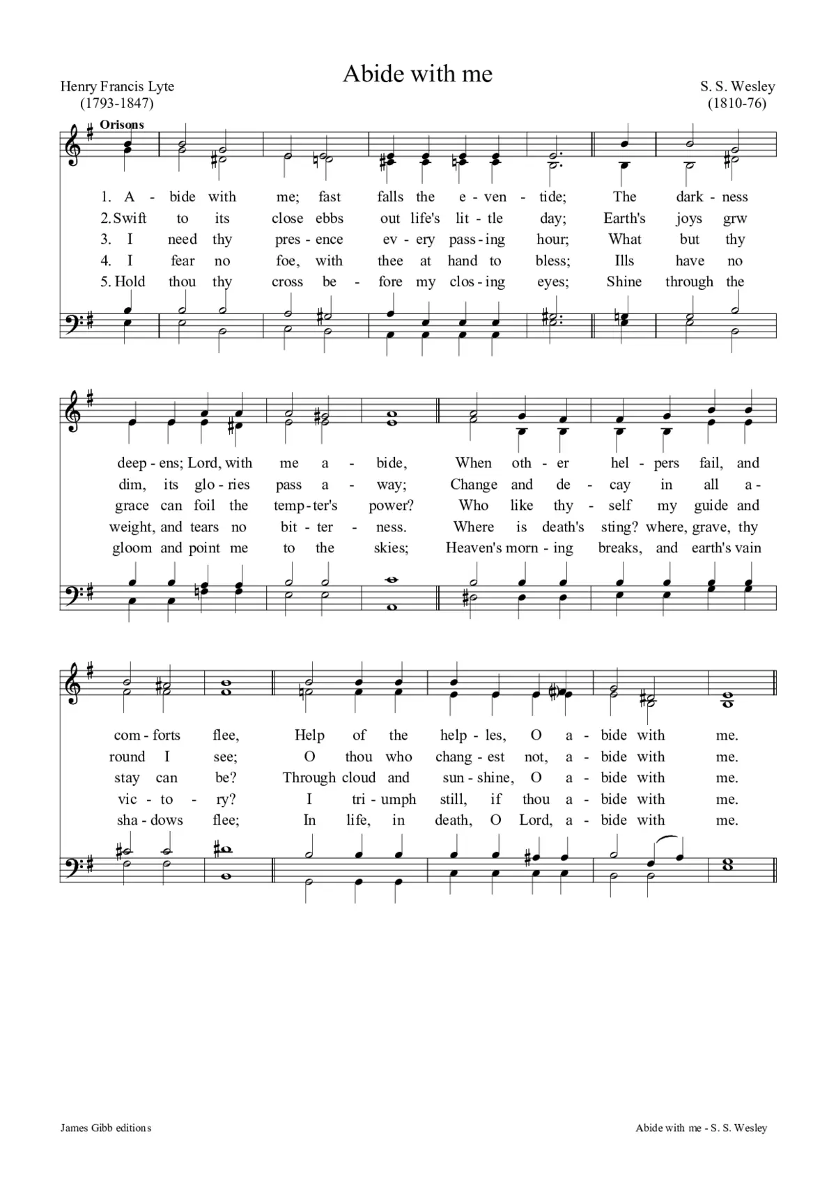Abide with me - Page 1