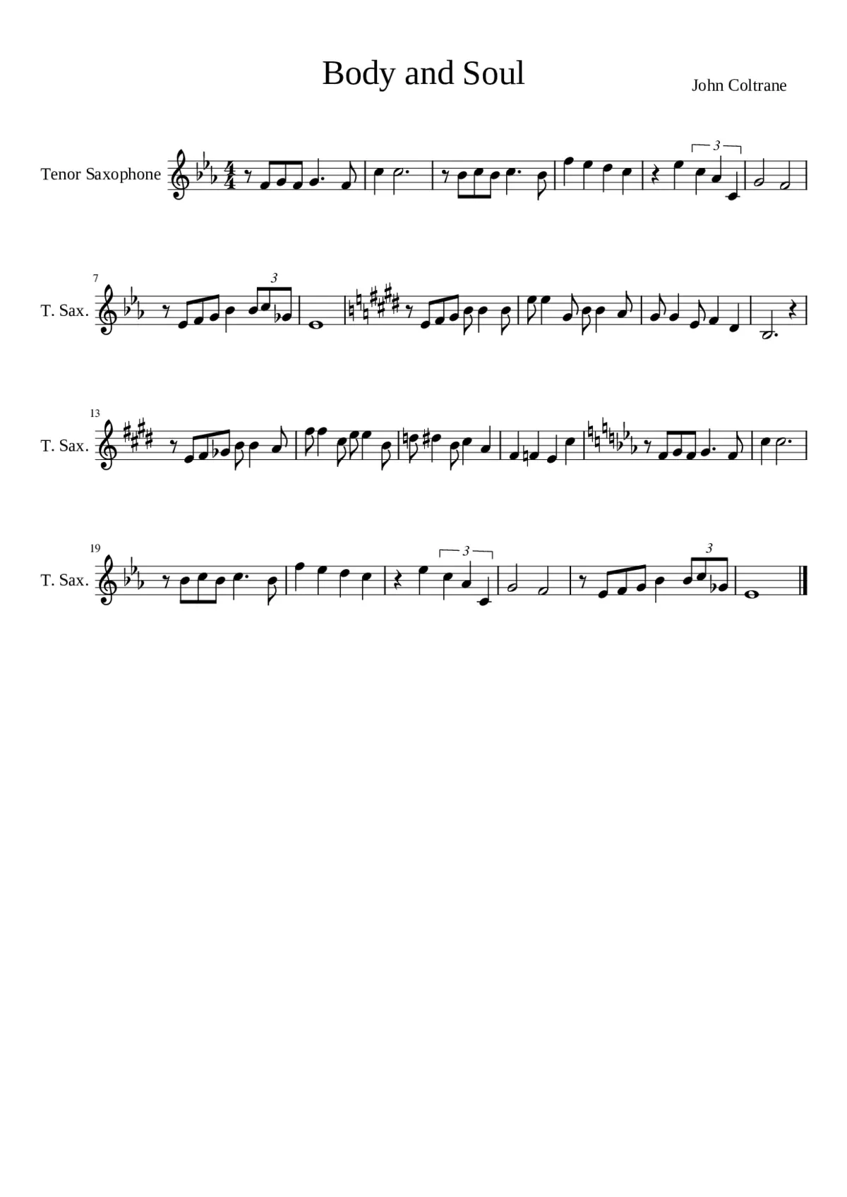 body and soul - Page 1