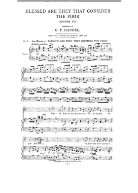 Blessed are They that Considereth the Poor