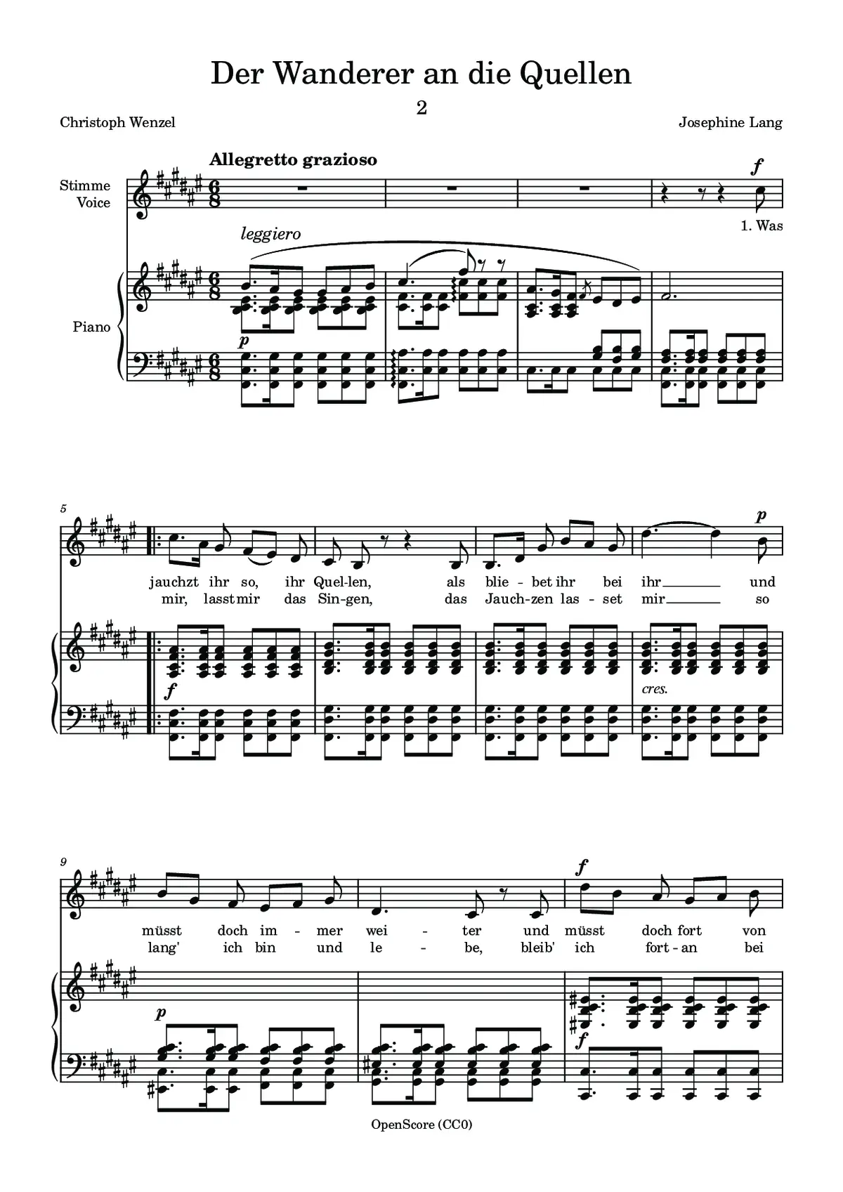 Der Wanderer an die Quellen - Page 1