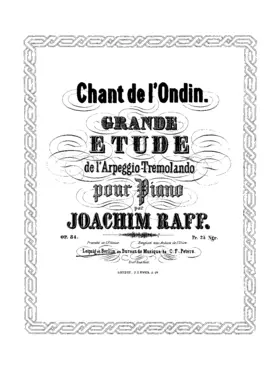 Chant de l'Ondin