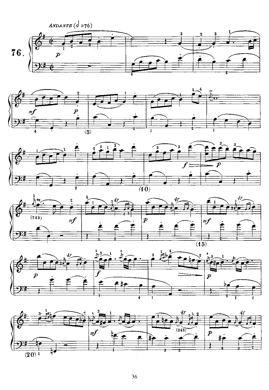 Keyboard Sonata in G major - Page 1