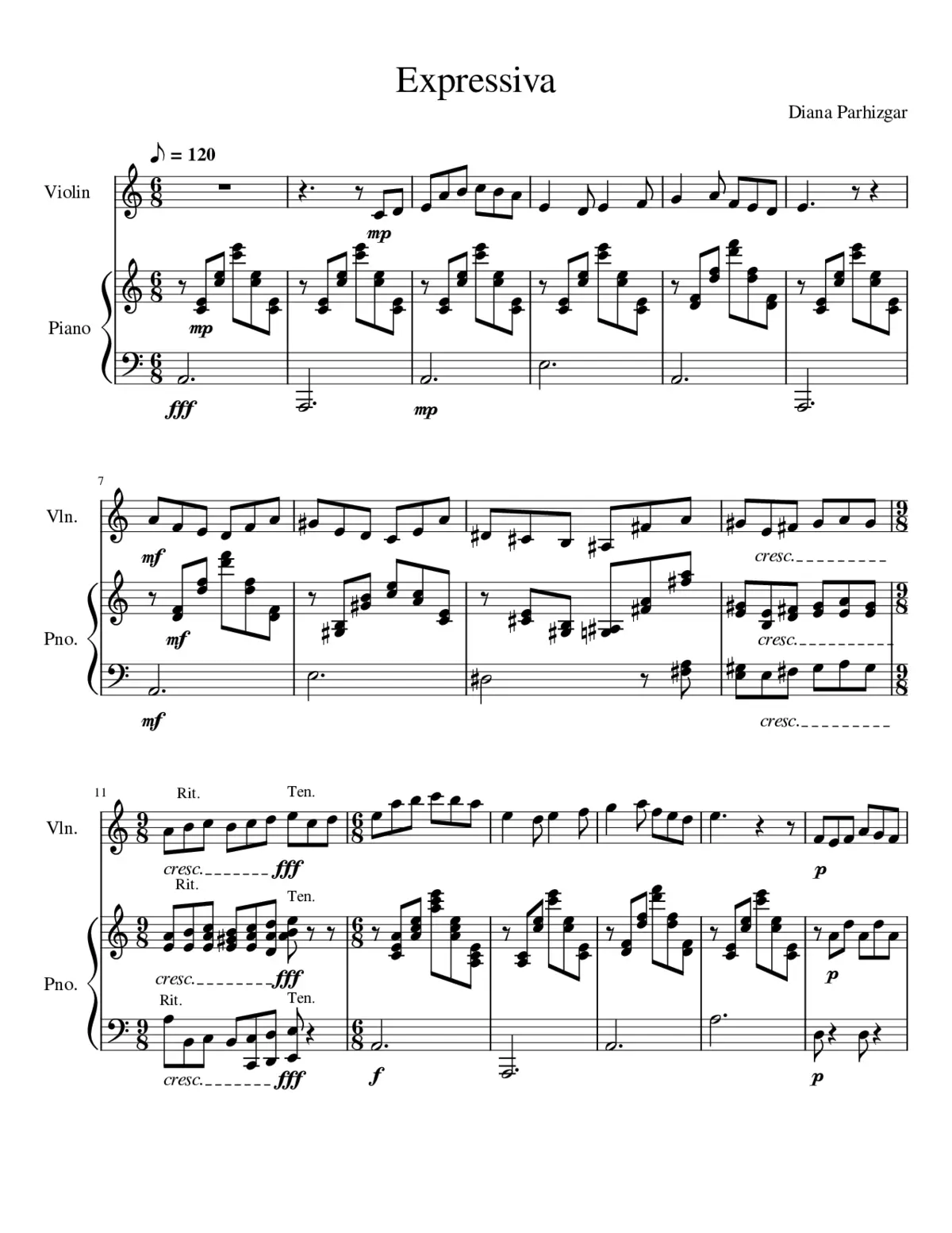 Expressiva Diana Parhizgar - Page 1