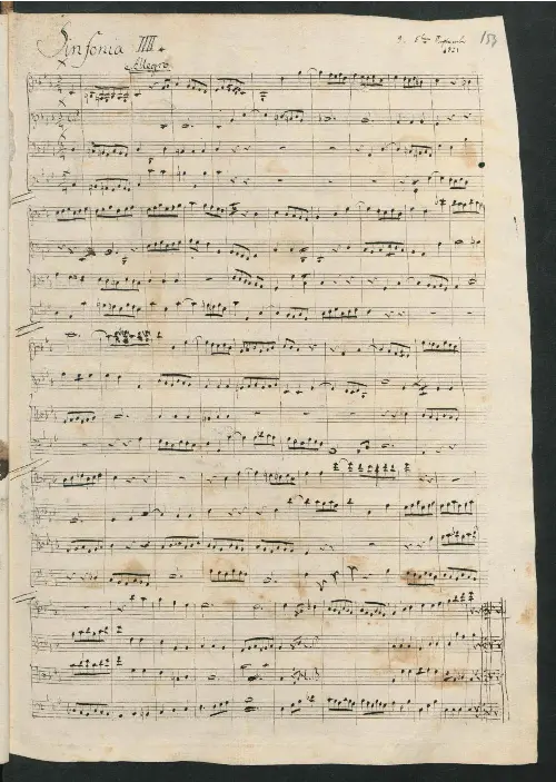 String Symphony No.4 in C minor - Page 1