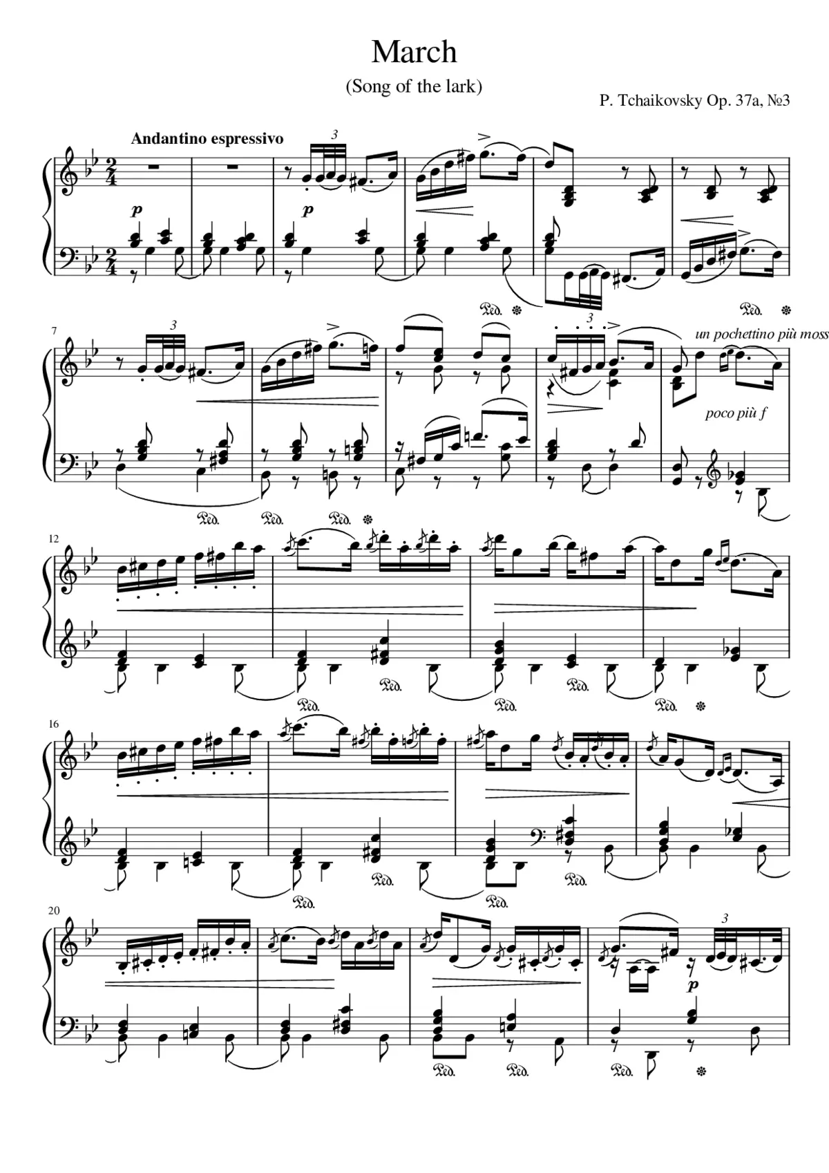 The Seasons Op.37a - Page 1