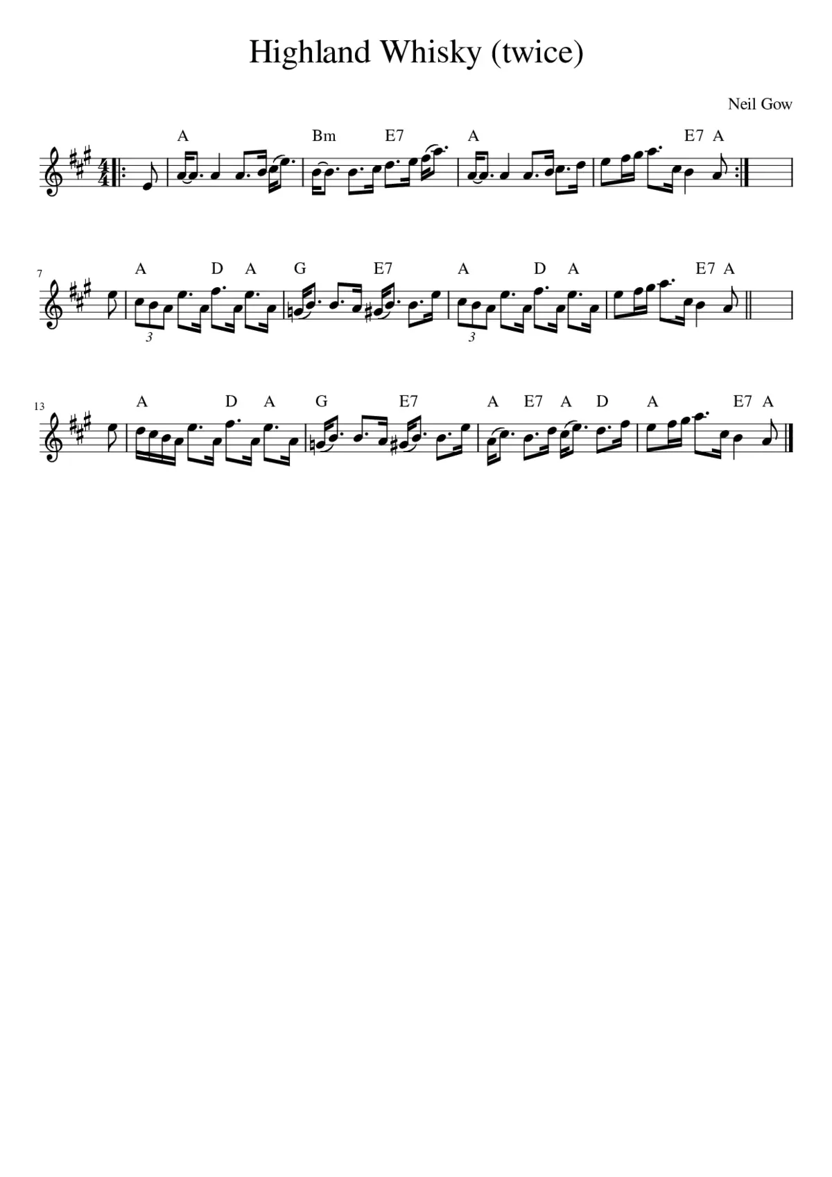 Highland Whisky (twice) - Page 1