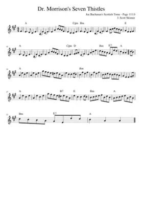 Dr. Morrison's Seven Thistles