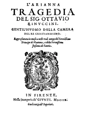 L'Arianna, SV 291