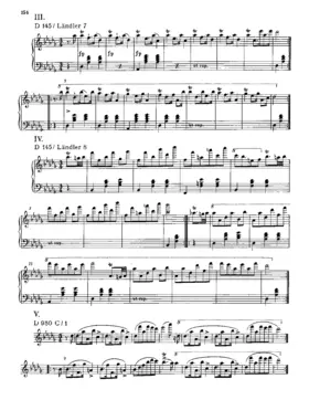 2 Ländler in D-flat major