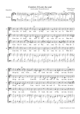 Comfort, O Lord, the soul of Thy servant