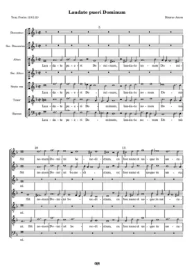 Laudate pueri Dominum