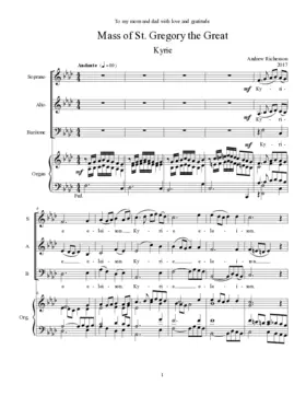 Mass of St. Gregory the Great