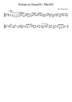 Prelude by Dean(05). TBe.005