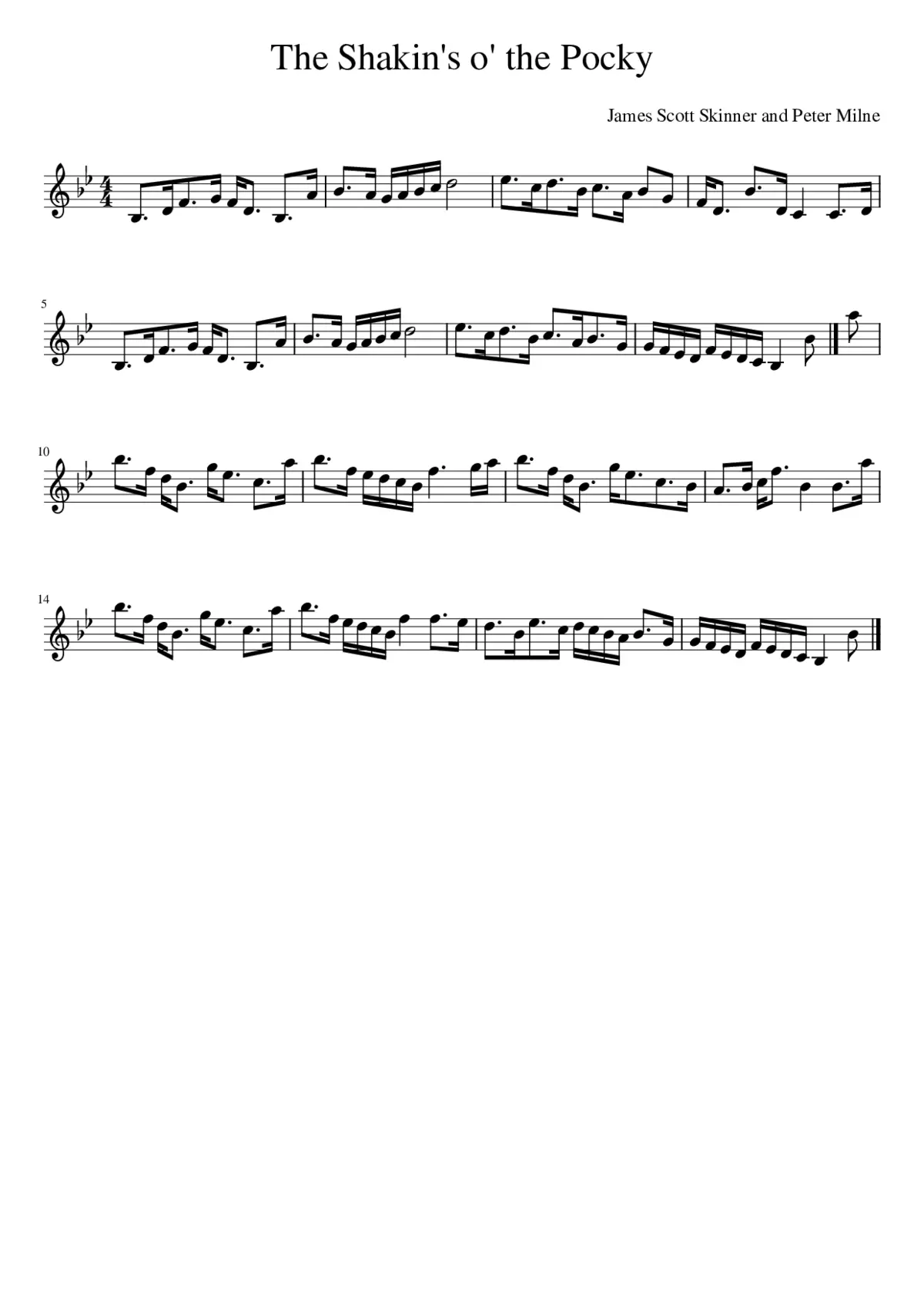 The Shakin's o' the Pocky - Page 1