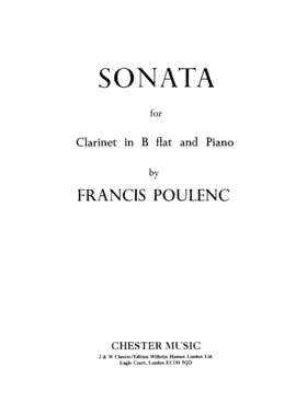 Clarinet Sonata