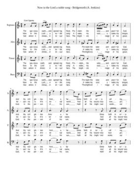 Now to the Lord a noble song