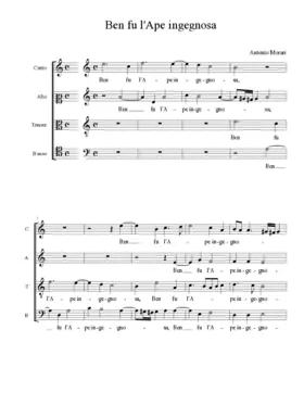 Ben fu l'Ape ingegnosa