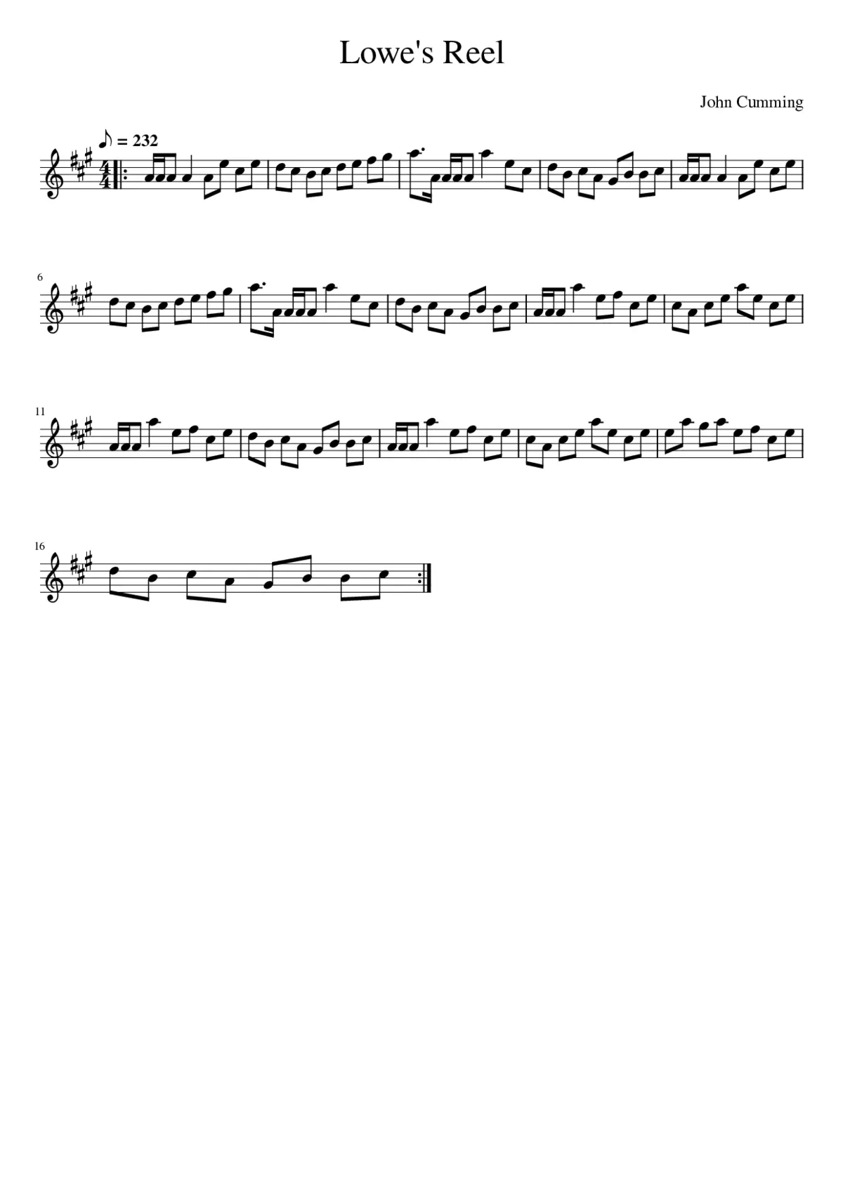 LOWE'S REEL - Page 1