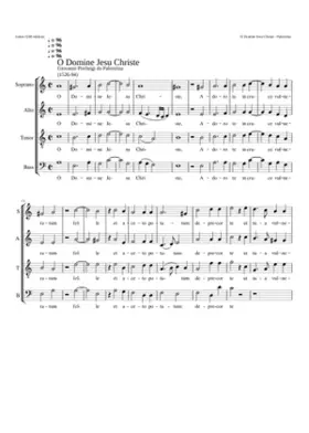 O Domine Jesu Christe