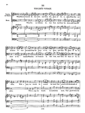 When Teucer from His Father Fled