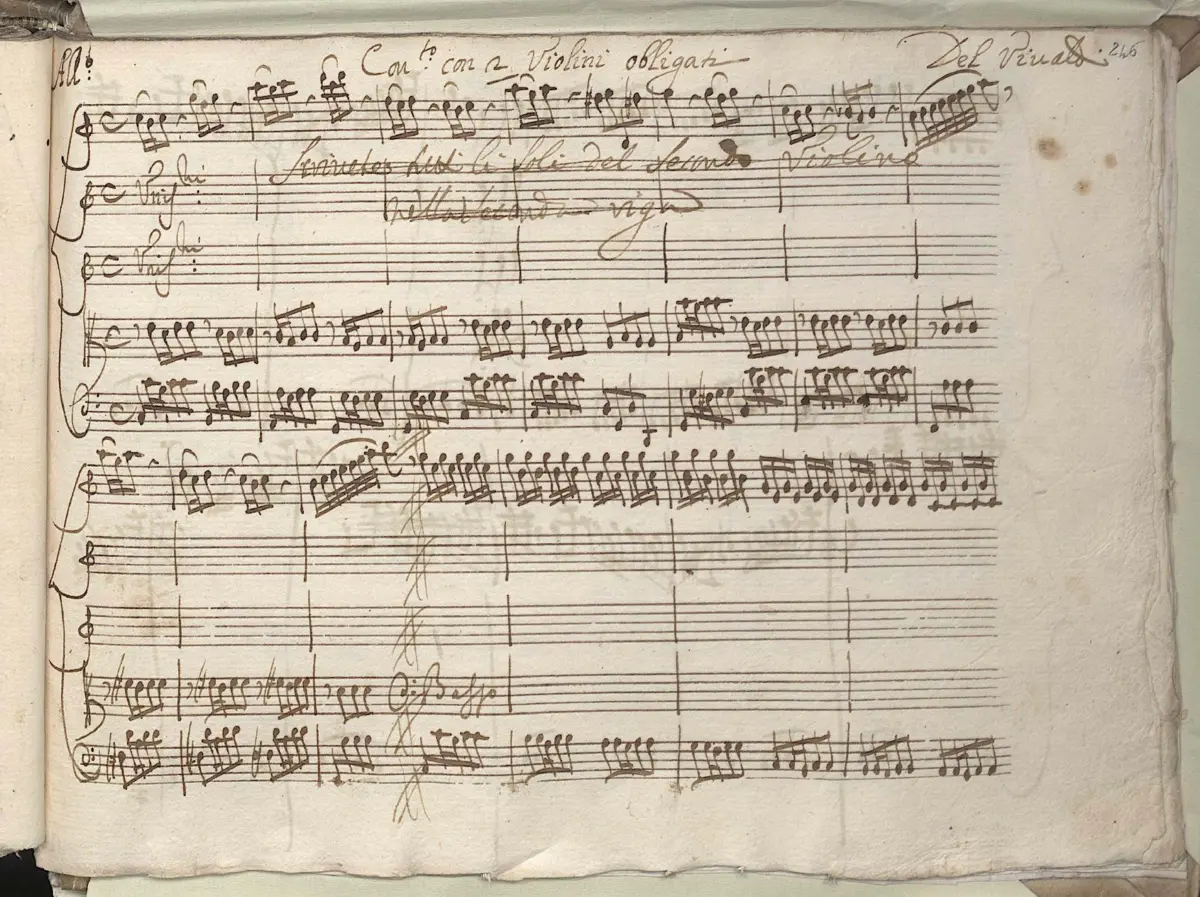 Concerto for 2 Violins in C major - Page 1