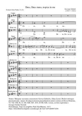 Deus, Deus meus, respice in me