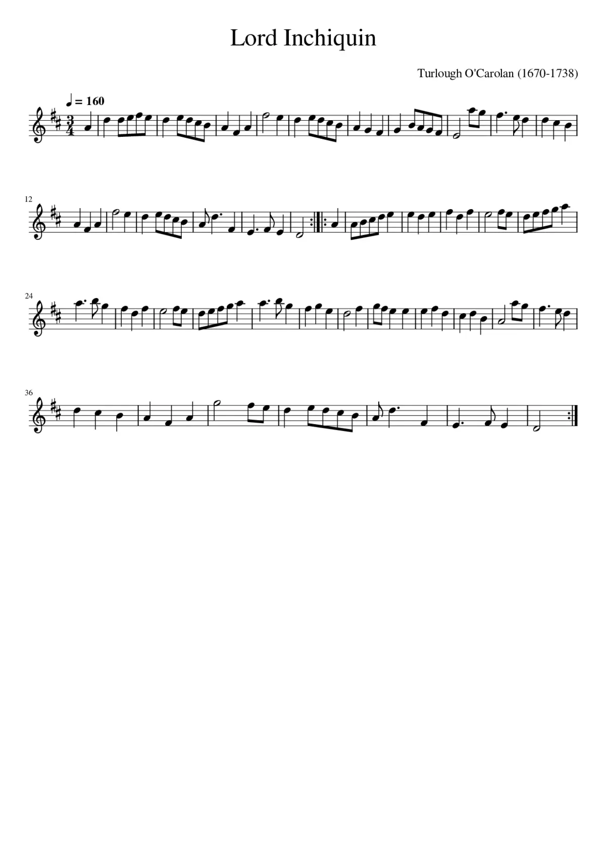 Lord Inchiquin - Page 1