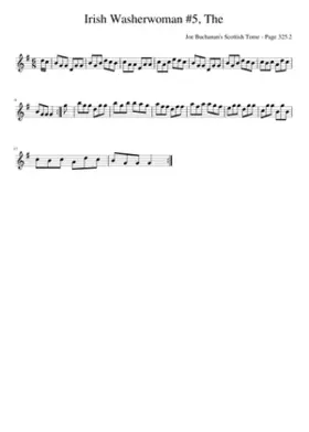 the irish washerwoman