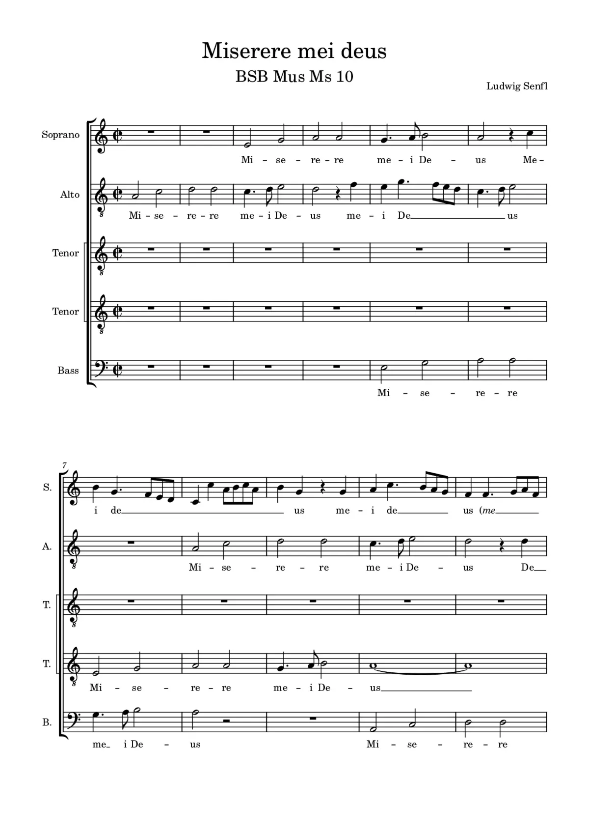 Miserere mei Deus - Page 1