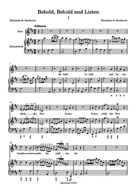 Behold, Behold and Listen