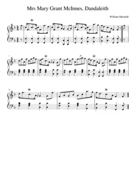 Mrs Mary Grant McInnes Dandaleith