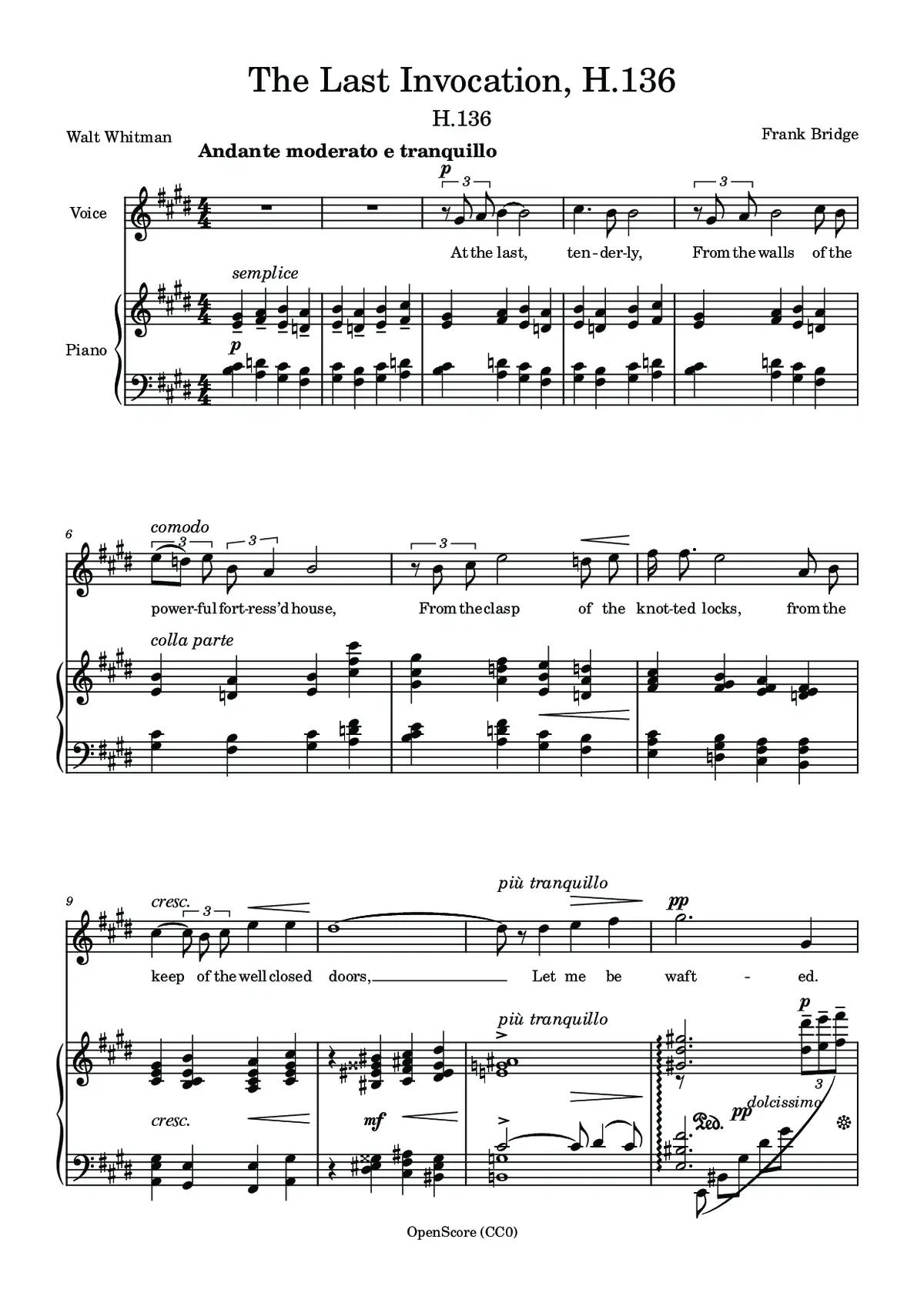 The Last Invocation, H.136 - Page 1