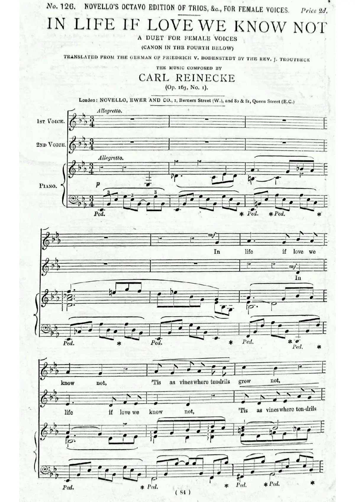 12 Canonische Gesänge - Page 1