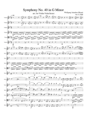 Symphony No.40 in G minor K.550