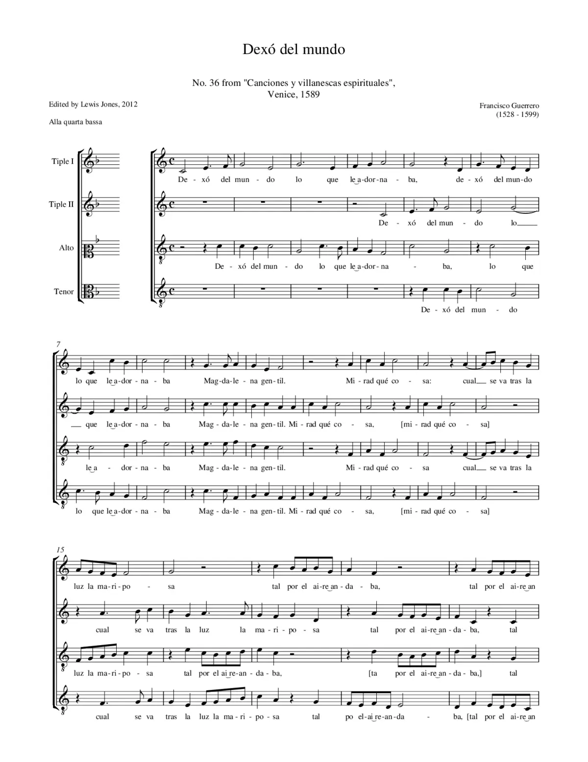 Dexó del mundo - Page 1